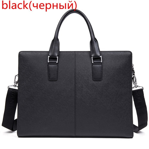 Bostanten Split Leather Laptop Bag