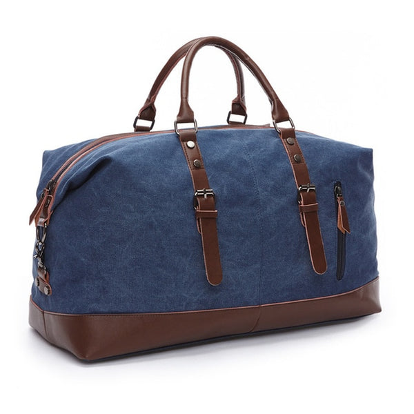 DB74 Original Z.L.D Canvas Leather Men Travel