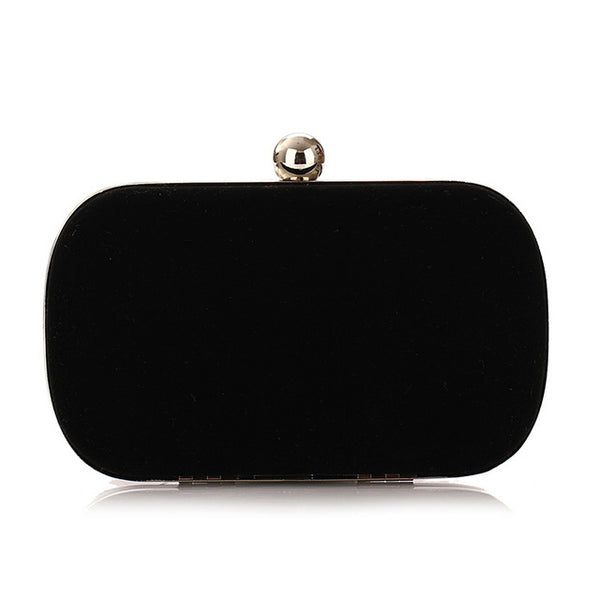 Wedding Bride Clutch Flannel Evening Bag
