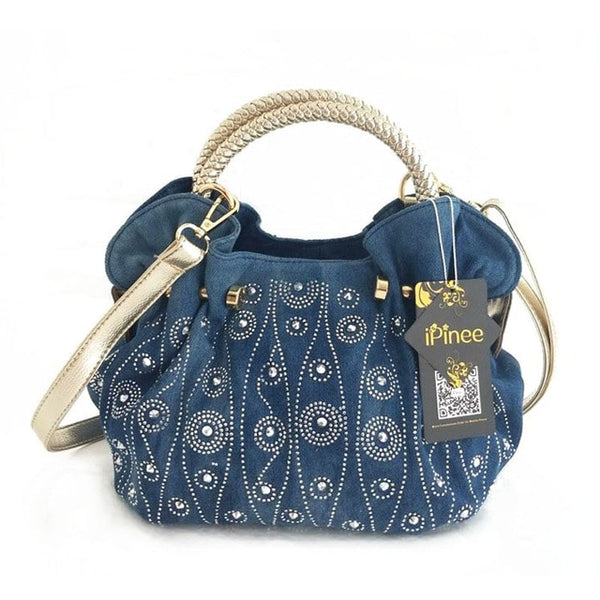 iPinee Luxury Women Demin Handbag
