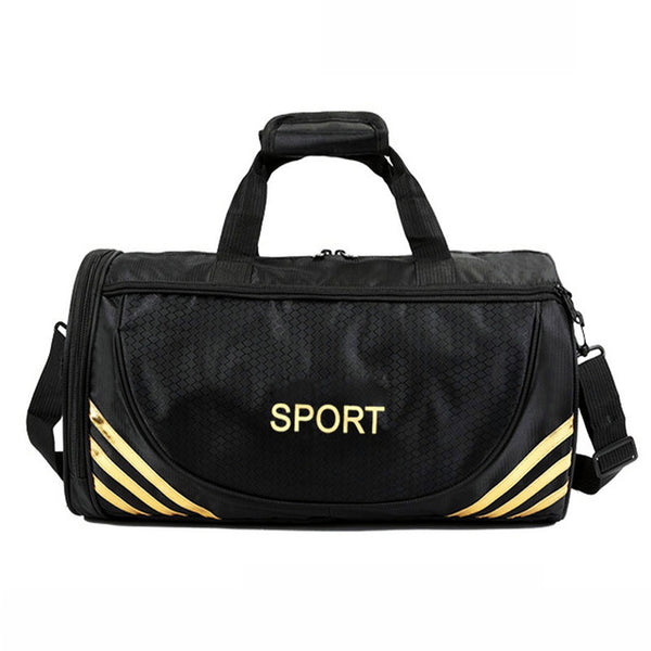 Barrel shaped waterproof oxford fitness bag