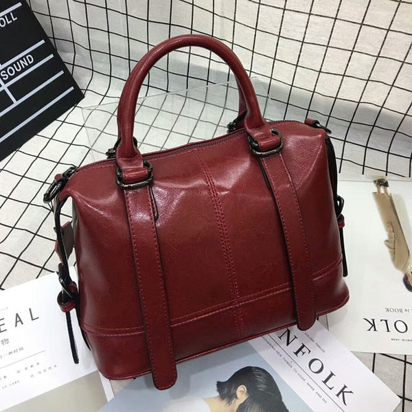 SMILEY SUNSHINE genuine leather female bags