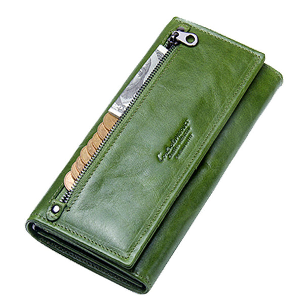Contact's Women Long Purse and Cell Phone Holder