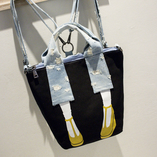 Denim Bag Canvas Women Shoulder Bags