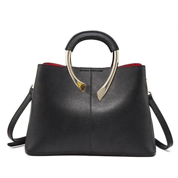 BISON DENIM Ladies' Genuine Leather Handbag