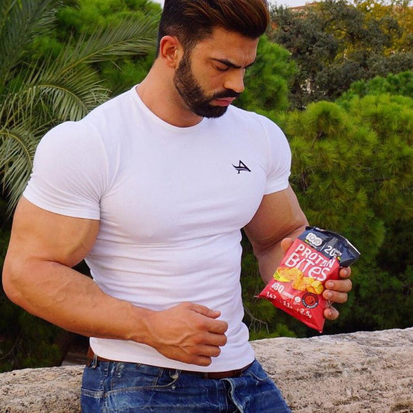 brand clothing Solid men t shirt