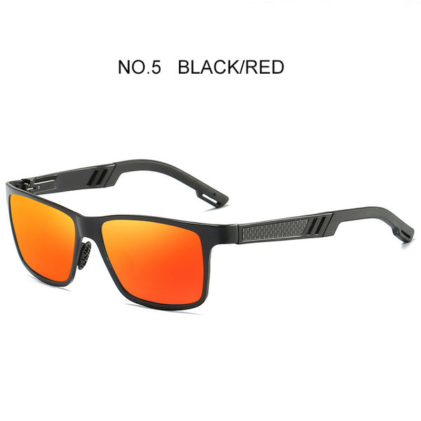 Men Aluminum HD Polarized Sunglasses