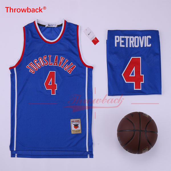 Throwback Men's Basketball Stitched Retro Shirts
