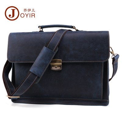 JOYIR Genuine Leather Vintage Laptop Bag