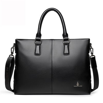 PURANI PU Leather Male laptop bags
