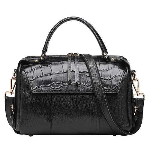 Go Meetting Genuine Leather Crocodile Crossbody Bags