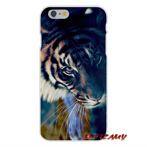 Lion tiger Animal Slim Silicone phone Case