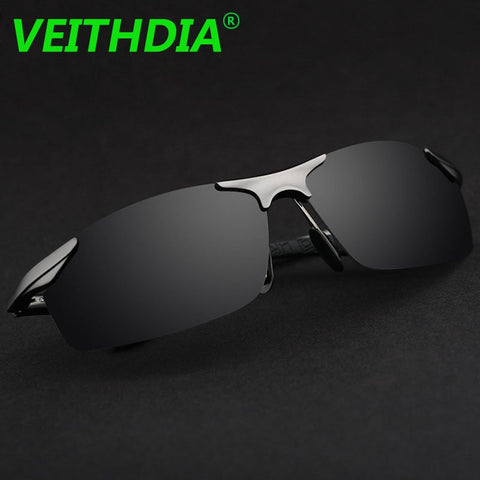 VEITHDIA Aluminum Magnesium Polarized Sunglasses