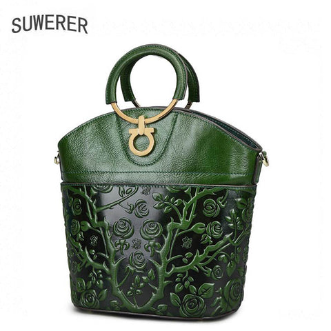 Suwerer Genuine Leather Women Handbags