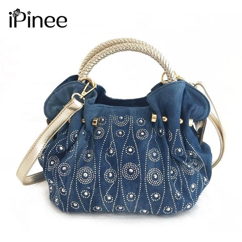 iPinee Luxury Women Demin Handbag