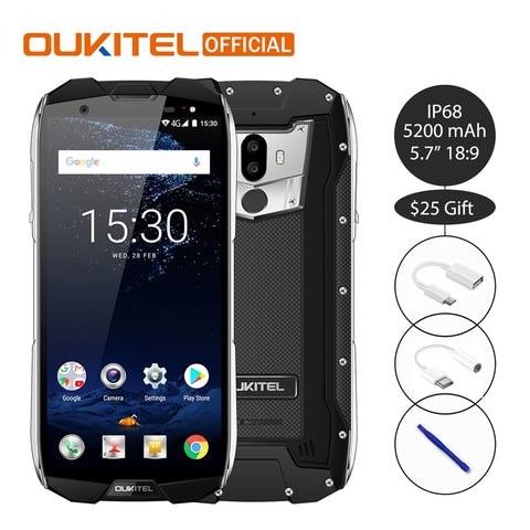 OUKITEL WP5000 IP68 Android 7.1 Smartphone