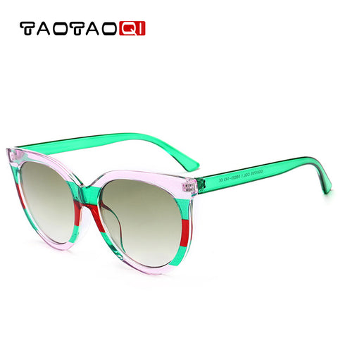 TAOTAOQI Fashion Women Plastic Cat Eye Sunglasses
