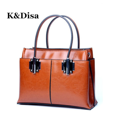 Genuine Leather Luxury Ladies Handbags