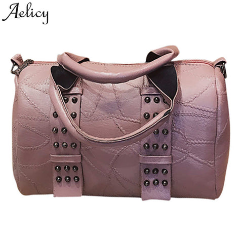 Aelicy Women Retro Rivet Bag