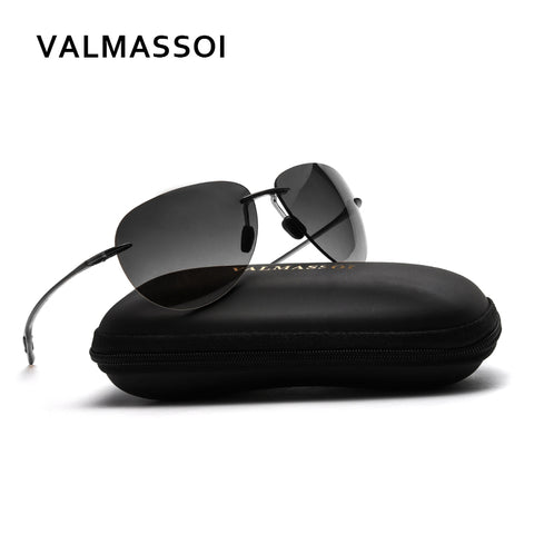 VALMASSOI Rimless Men Sunglasses