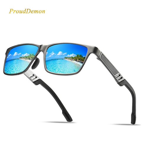 Men Aluminum HD Polarized Sunglasses