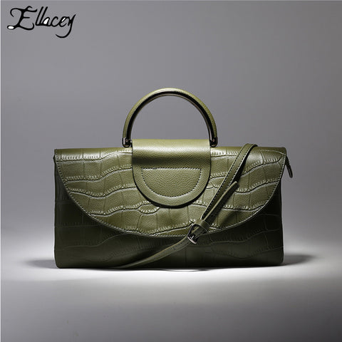 Ellacey Fashion Alligator Day Clutches  Luxury Handbags