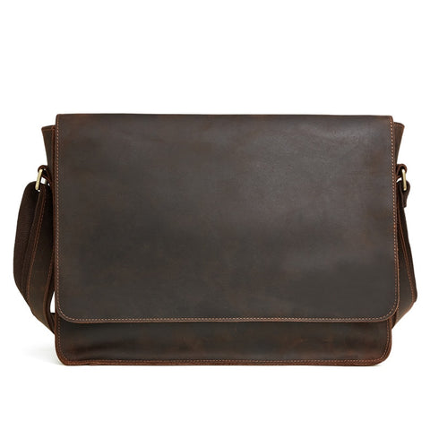 Nesitu Vintage Brown  Cow Leather Bags