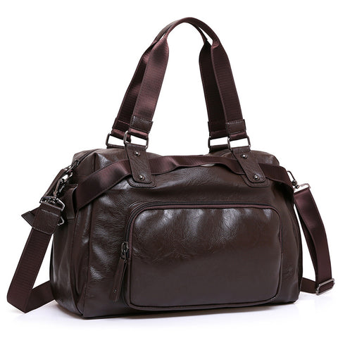 Split Leather Travel Bags for Men