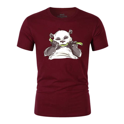 Men's panda printed halloween t-shirt
